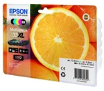 Epson T33XL C13T33574011 barevná (CMYK) originálna cartridge