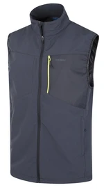 Husky  Salien M tm. šedá, L Pánska softshell vesta