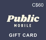 Public Mobile PIN C$60 Gift Card CA