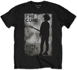 The Cure Tricou Boys Don't Cry Black/White M