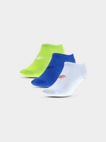 Chlapecké kotníkové ponožky casual (3-pack) - multibarevné