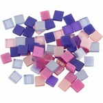 Mozaika růžovo-fialová 0,5x0,5cm 25g