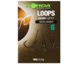 Korda hotové náväzce loop rigs krank micro barbed 8,2 kg-háčik 8