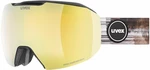 UVEX Epic Attract Black Mat Mirror Gold/Contrastview Orange Lasergold Lite Okulary narciarskie