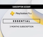 PlayStation Plus Essential 3 Months Subscription ACCOUNT