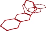 Pure 2 Improve Hexagon Agility Grid Rosso