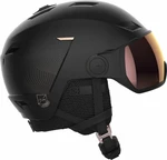 Salomon Icon LT Visor Sigma Black/Pink Gold M (56-59 cm) Casco de esquí