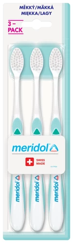 Meridol® ochrana dásní zubní kartáček - měkký 3 ks