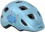MET Hooray Pale Blue Hippo/Matt XS (46-52 cm) Casco de bicicleta para niños