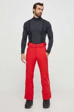 Lyžařské kalhoty Descente Swiss červená barva