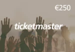 Ticketmaster €250 Gift Card ES