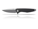 Zavírací nůž ANV® Z300 Dural Liner Lock - Černá rukojeť, šedá čepel - Stone Wash (Barva: Černá, Varianta: Šedá čepel - Stone Wash)
