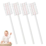 Newborn Toothbrush 30pcs Soft Newborn Tongue Cleaner Gauze Newborn Oral Cleaning Tool For Little Girls And Toddler For Remove