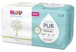 HiPP Babysanft Čistiace vlhčené obrúsky Soft &Pur 3 x 48 ks