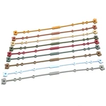 Teething Toys Comfortable And Practical Anti-drop Chain Durable Multiple Colors Available Silicone Pacifier Rack Baby Shower