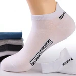10Pairs/Lot Men Ankle Socks Breathable Polyester Cotton Sports Mesh Casual Athletic Summer Thin Cut Short Sokken Size 38-46