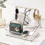 B36C Multi-function Hanging Jewelry Earring Stand Display Organizer with Earring Tray