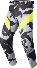 Alpinestars Racer Tactical Pants Gray/Camo/Yellow Fluorescent 36 Motocrossowe spodnie