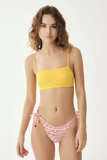 Dagi Red Spaghetti Bikini Bottoms