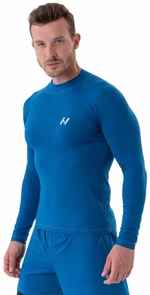 Nebbia Functional T-shirt with Long Sleeves Active Blue M Fitness tričko