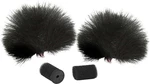 Rycote Black Lavalier Windjammer Pair