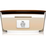 Woodwick White Honey vonná svíčka s dřevěným knotem (hearthwick) 453 g