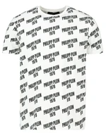 T-shirt da uomo Philipp Plein WHT-BLK