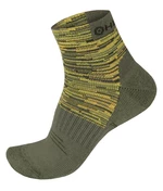 Husky  Hiking khaki/zelená, M(36-40) Ponožky