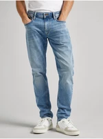 Light Blue Men's Straight Fit Pepe Jeans - Men's