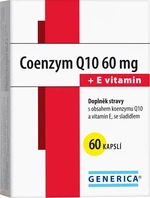 Generica Coenzym Q10 60 mg + E vitamin 60 kapslí