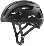 UVEX Stride Black 59-61 Kerékpár sisak