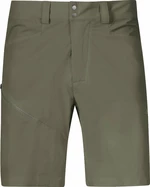 Bergans Vandre Light Softshell Shorts Men Green Mud 50 Outdoorové šortky