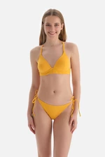 Dagi Yellow Spaghetti Bikini Bottom