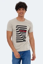 Slazenger Katell Men's T-shirts Stone Gray