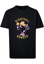 Children's Basketball Bomber Jacket T-Shirt Black