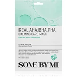 Some By Mi Clinical Solution AHA∙BHA∙PHA Calming Care Mask zklidňující plátýnková maska pro problematickou pleť 20 g