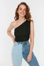 Trendyol Blouse - Schwarz - Fitted