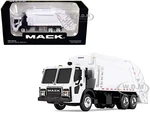 Mack LR with McNeilus Rear Load Refuse Body White 1/87 Diecast Model by First Gear