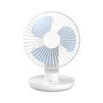 Ventilátor stolový Airbi BLADE stolný ventilátor • príkon 4 W • možnosť oscilácie 120° • 3 lopatky • naklápacia hlavica • priemer 17 cm • plynule nast