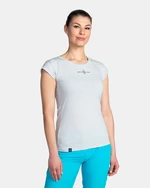 Women's cotton T-shirt KILPI LOS-W Light gray