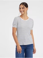 Orsay Cream Women's Striped T-shirt - Women