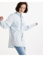 Light Blue Women's Replay Shirt - Women