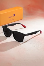 Polo Air Polarized Framed Unisex Sunglasses Black Color