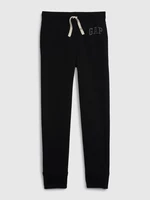 Black children's sweatpants with GAP logo