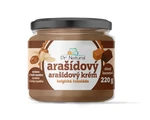 Dr. Natural Arašídový krém s belgickou čokoládou a slaným karamelem 220 g Dr. Natural Arašídový krém s belgickou čokoládou a slaným karamelem 220 g