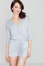 Lenitif Woman's Jumpsuit K374 Grey