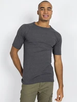 Dark grey men's thermal t-shirt