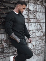 Black men's tracksuit Dstreet