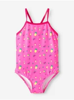 Pink Girly Patterned Swimwear Name It Ziza - Girls