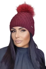 Berretto da donna Kamea Kamea_Hat_K.21.540.15_Claret